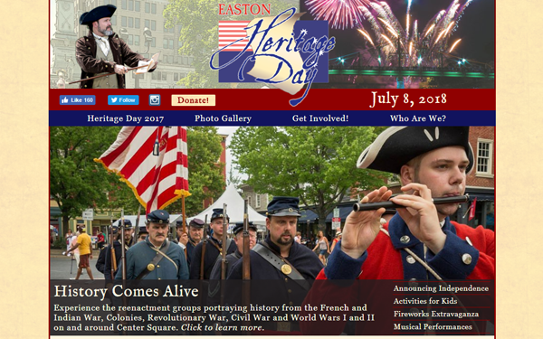 heritageday.org desktop screenshot